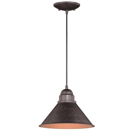 PERFECTTWINKLE 10 in. Outland Outdoor Pendant Light PE2681386
